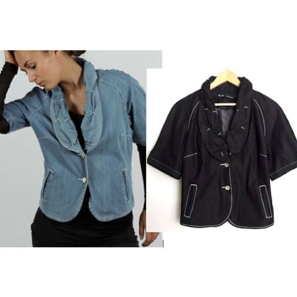 Blue Willi's Denmark Dark Blue Navy Blazer - Picture 2 of 8